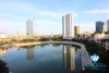  lake view apartment for rent in Ba Dinh area, Near Lotte Building.